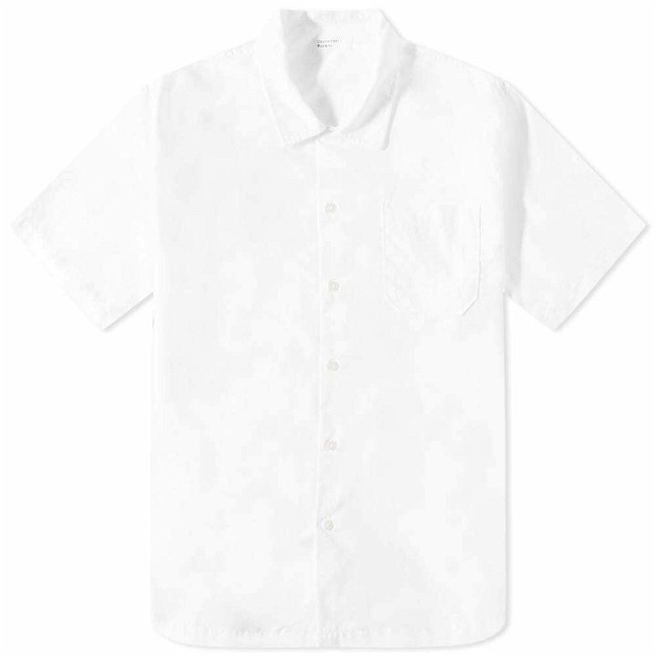Photo: Universal Works Men's Oxford Road Shirt in White