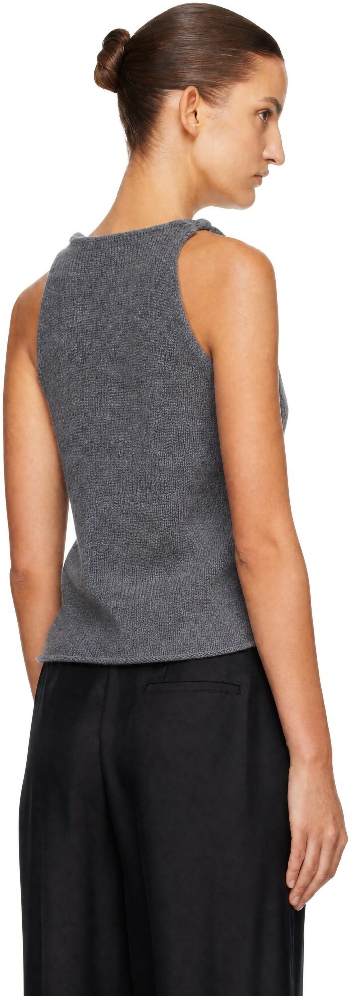 LISA YANG Gray Hayda Top