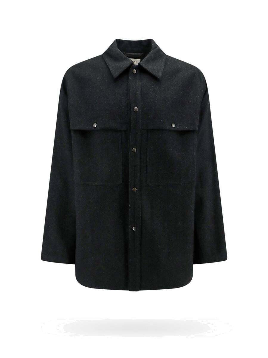 Lemaire Black Shirts & Blouses