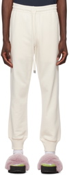 Dries Van Noten Off-White Zip Lounge Pants