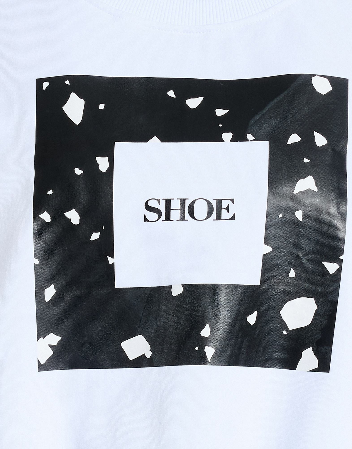 Shoe Womens Sweatshirt in White