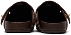 Coach 1941 Brown Signature Jacquard Clogs
