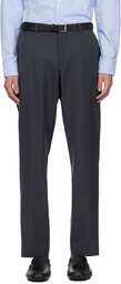 BOSS Navy Houndstooth Dressletic Trousers