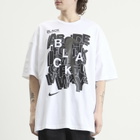 Comme des Garçons Black Men's x Nike T-Shirt in White/Black