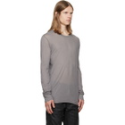 Rick Owens Gray Tower Basic LS T-shirt