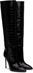 Paris Texas Black Stiletto Tall Boots