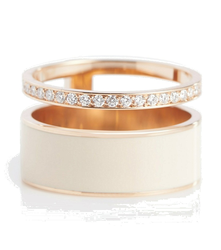 Photo: Repossi - Berbere Module 18kt rose gold ring with diamonds