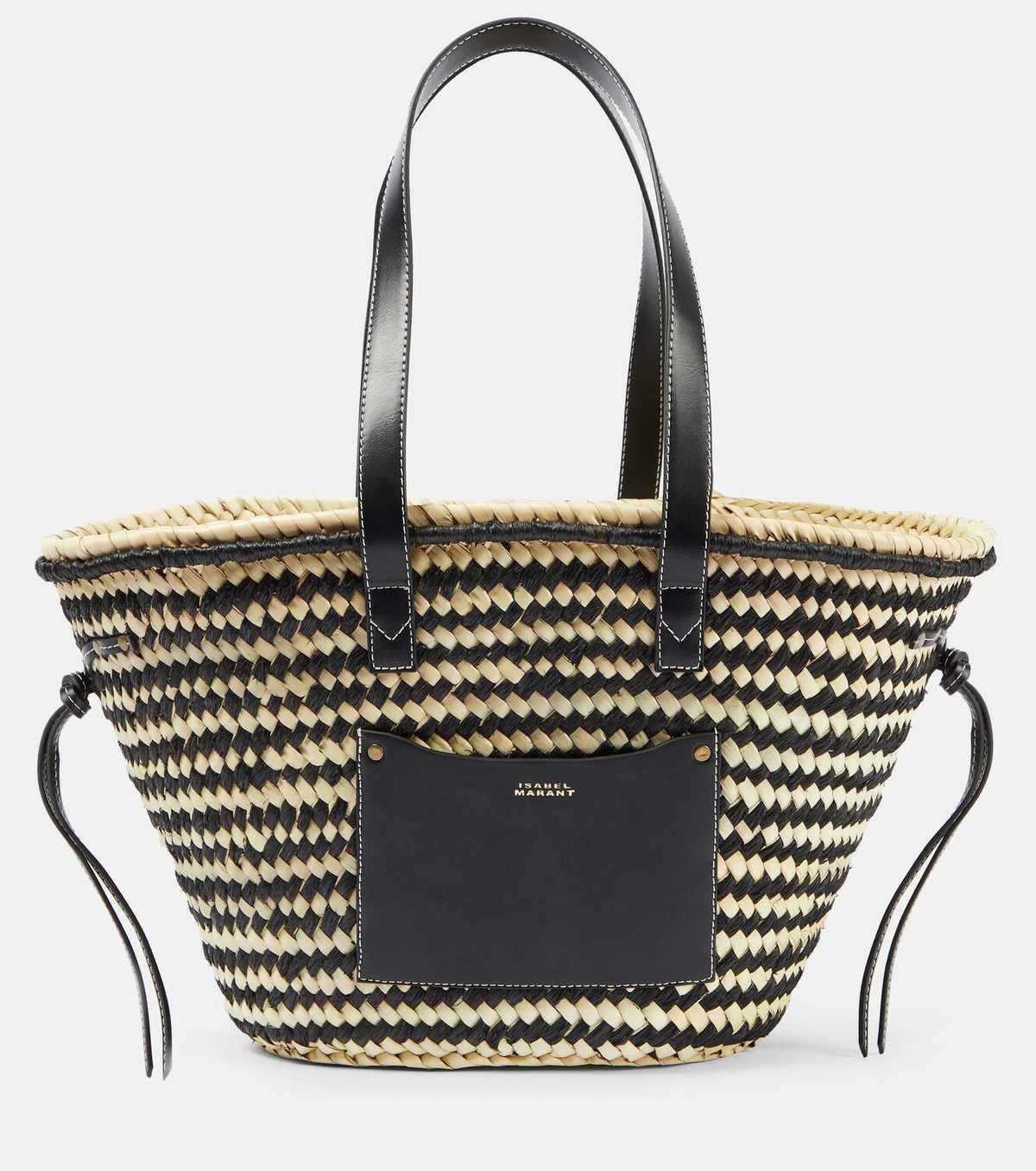 Isabel Marant Cadix Medium raffia basket bag Isabel Marant