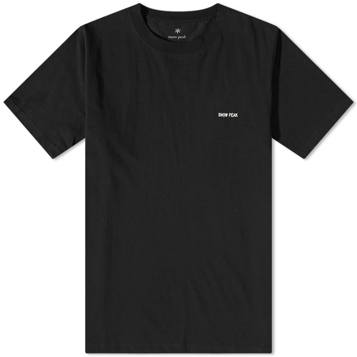 Photo: Snow Peak Men's Ropework T-Shirt in Black