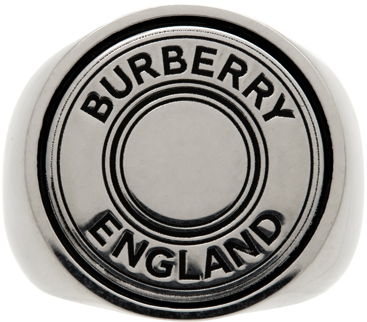 Photo: Burberry Logo Graphic Signet Ring
