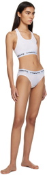 VTMNTS White Jacquard Briefs