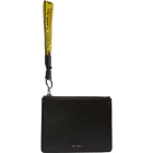Off-White Black Diagonal Double Flat Pouch