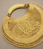 Chloé Summer Banana raffia shoulder bag