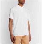 Sease - Stretch-Cotton Jersey Polo Shirt - White