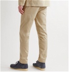 NANAMICA - Tapered Cotton-Blend Twill Chinos - Neutrals
