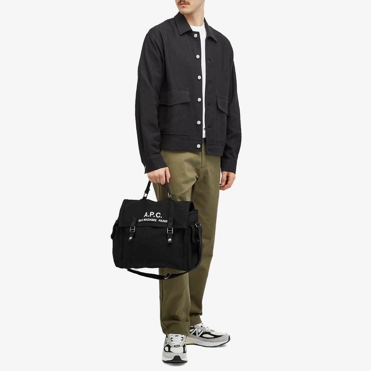 ★A.P.C.★ Recuperation Vesace Tote Bag Black CODBMH61930LZZ Black Besace Recuperation A.P.C. - unisex - A.P.C.