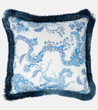 Etro - Paisley cotton cushion