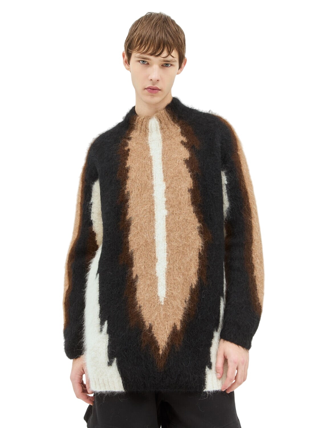 Walter Van Beirendonck Black & Off-White 9015 Walter Beanie Walter
