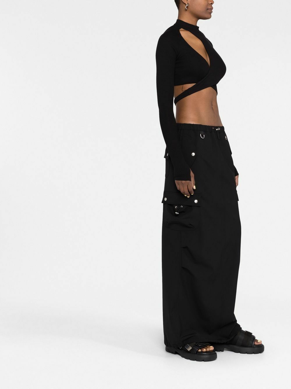 COPERNI - Tailored Cargo Maxi Skirt Coperni
