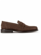 Mr P. - Suede Loafers - Brown