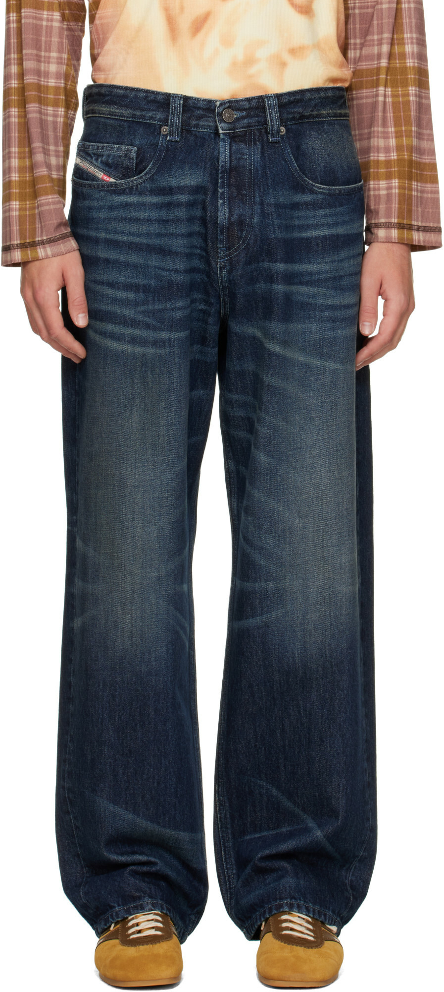 Diesel Black Bootcut D-Moorix 09j96 Jeans Diesel
