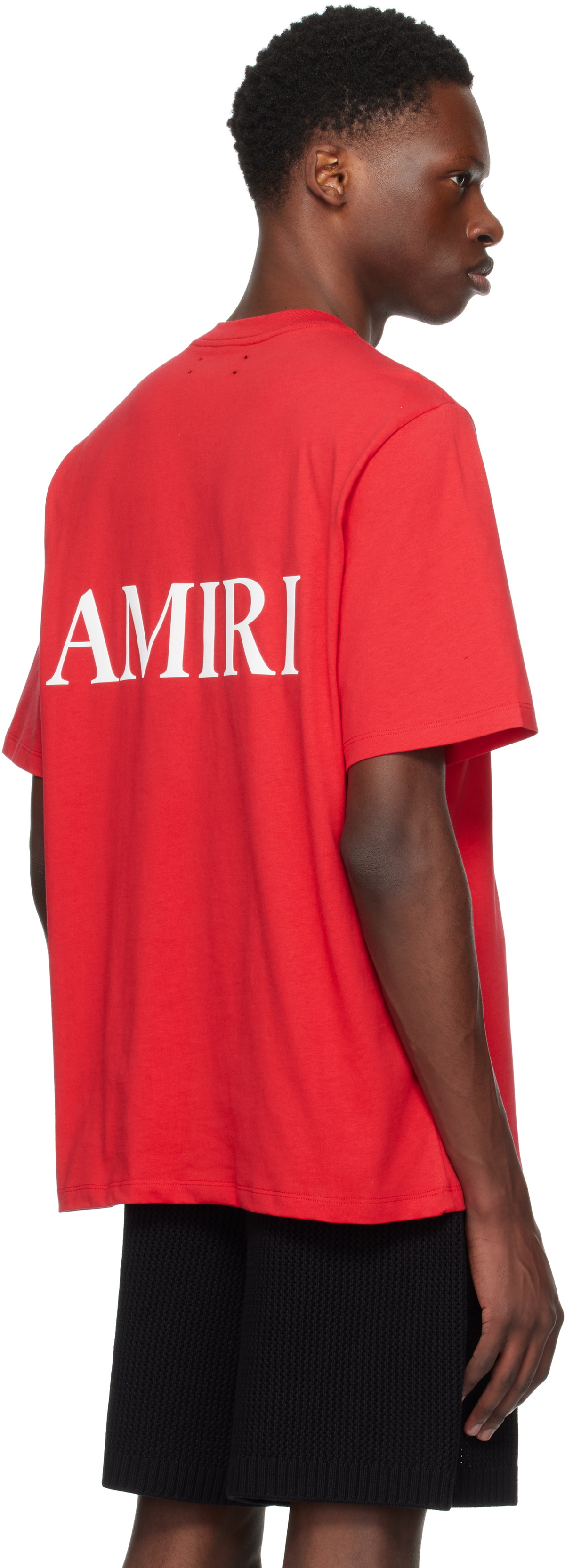 AMIRI Red MA Core Logo T-shirt Amiri