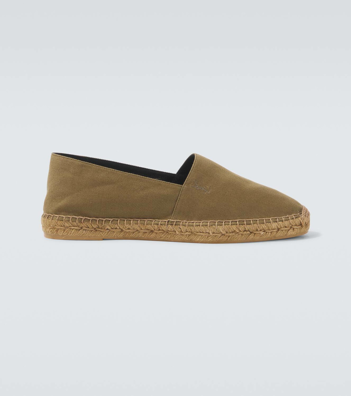 Saint Laurent Cassandre gabardine espadrilles