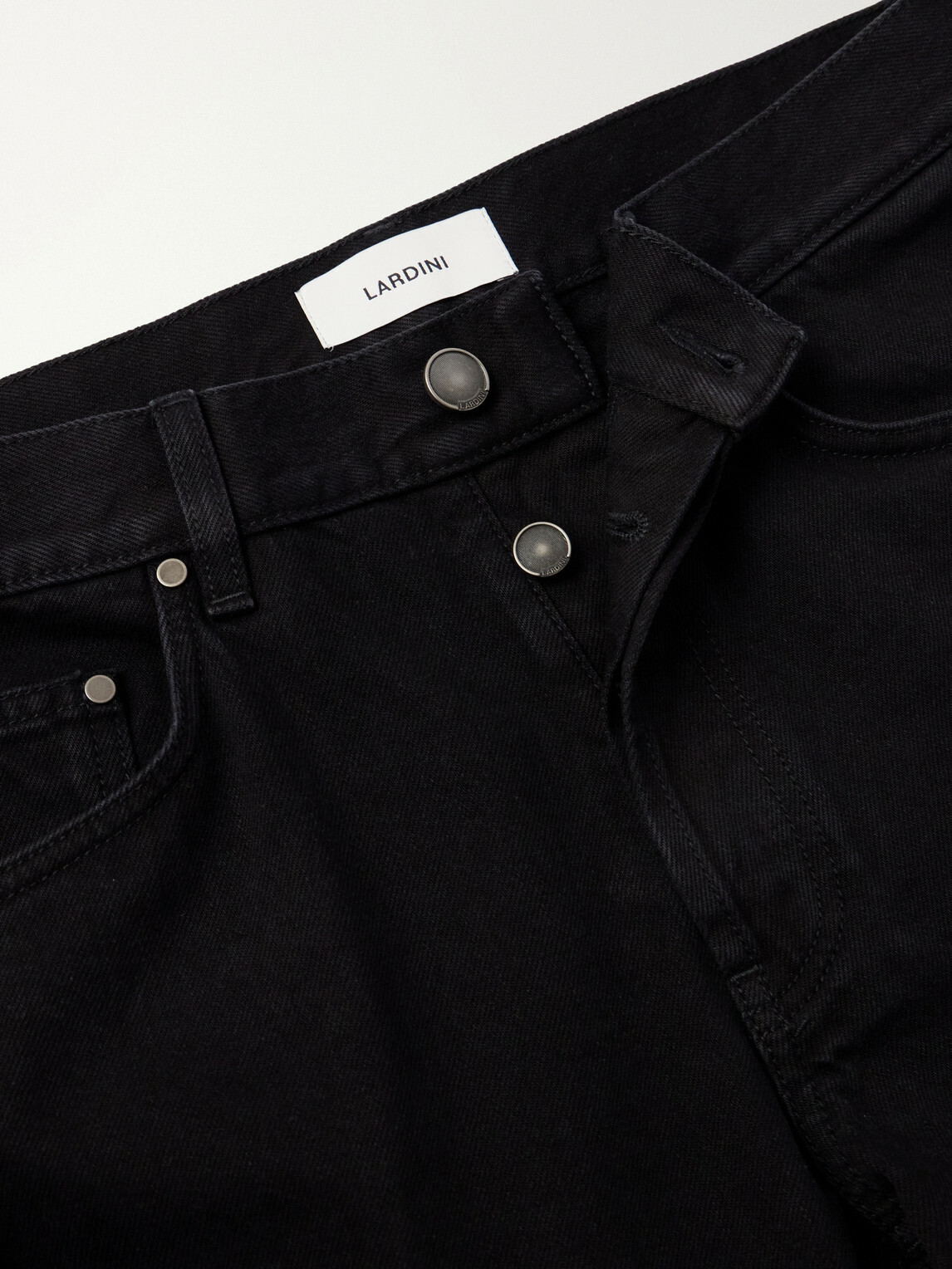 Lardini - Straight-Leg Jeans - Black