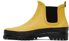 Stutterheim Yellow Novesta Edition Rainwalker Chelsea Boots