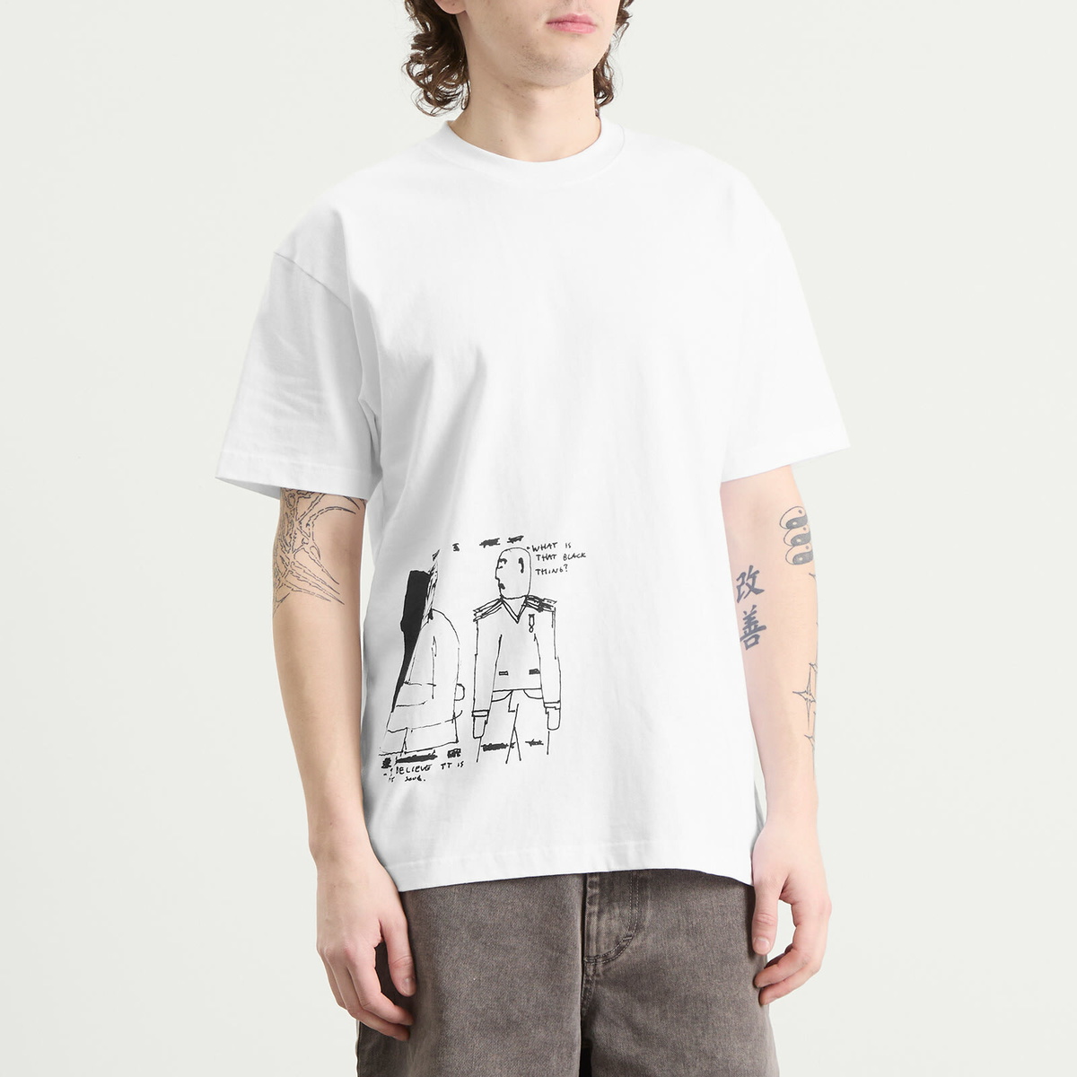 Polar Skate Co. Men's The End T-Shirt in White
