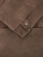 Canali - Suede Blazer - Brown