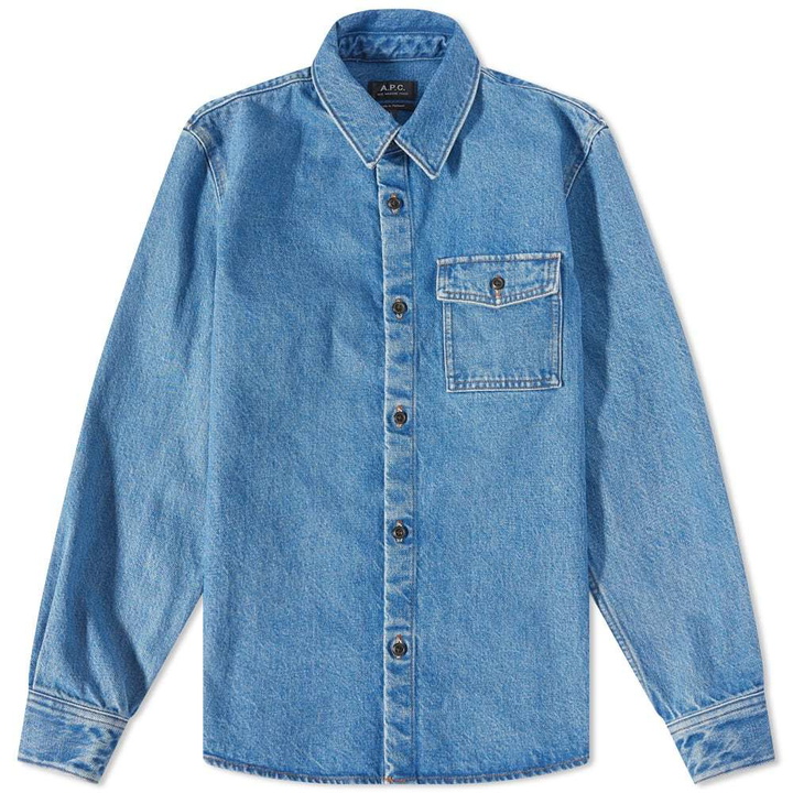 Photo: A.P.C. Valerian Denim Overshirt