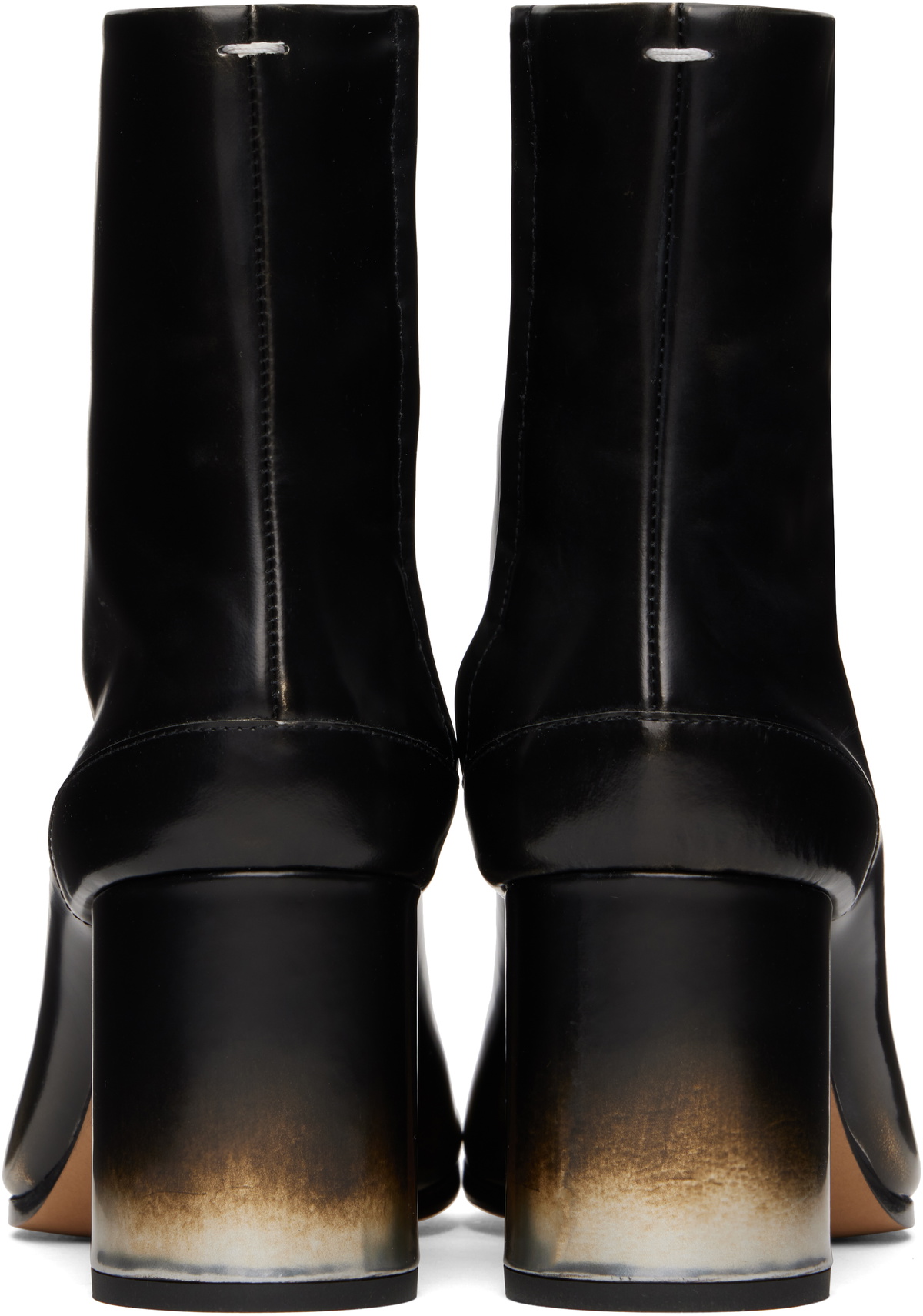 Maison Margiela Black Tabi Ankle Boots Maison Margiela