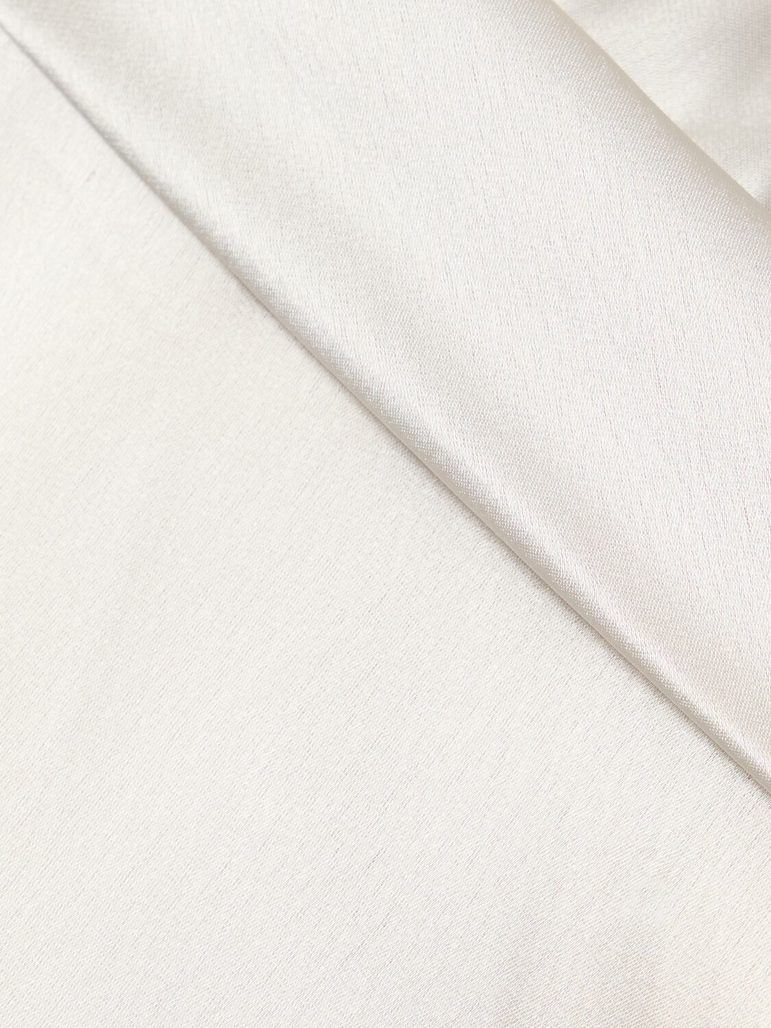 galvan satin tie halter neck dress