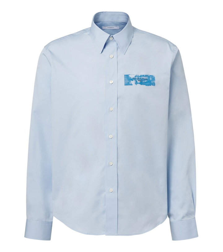 Photo: Givenchy Logo cotton shirt