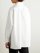 Valentino Garavani - Cotton-Poplin Shirt - White