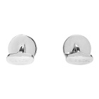 Paul Smith Silver and White Naked Lady Cufflinks