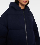 Yves Salomon Wool and cashmere down coat