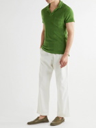 Orlebar Brown - Terry Cotton-Terry Polo Shirt - Green