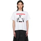 LU'U DAN BRUCE LEE x LỰU ĐẠN White Athletic T-shirt