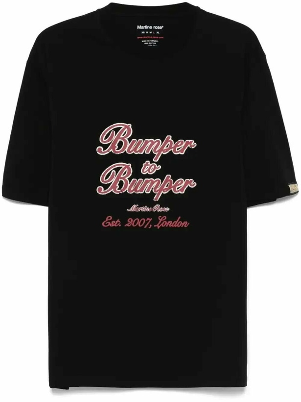 Photo: Martine Rose Slogan-Print T-Shirt