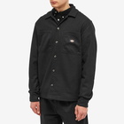 Dickies Men's Union Spring Overshirt in Black