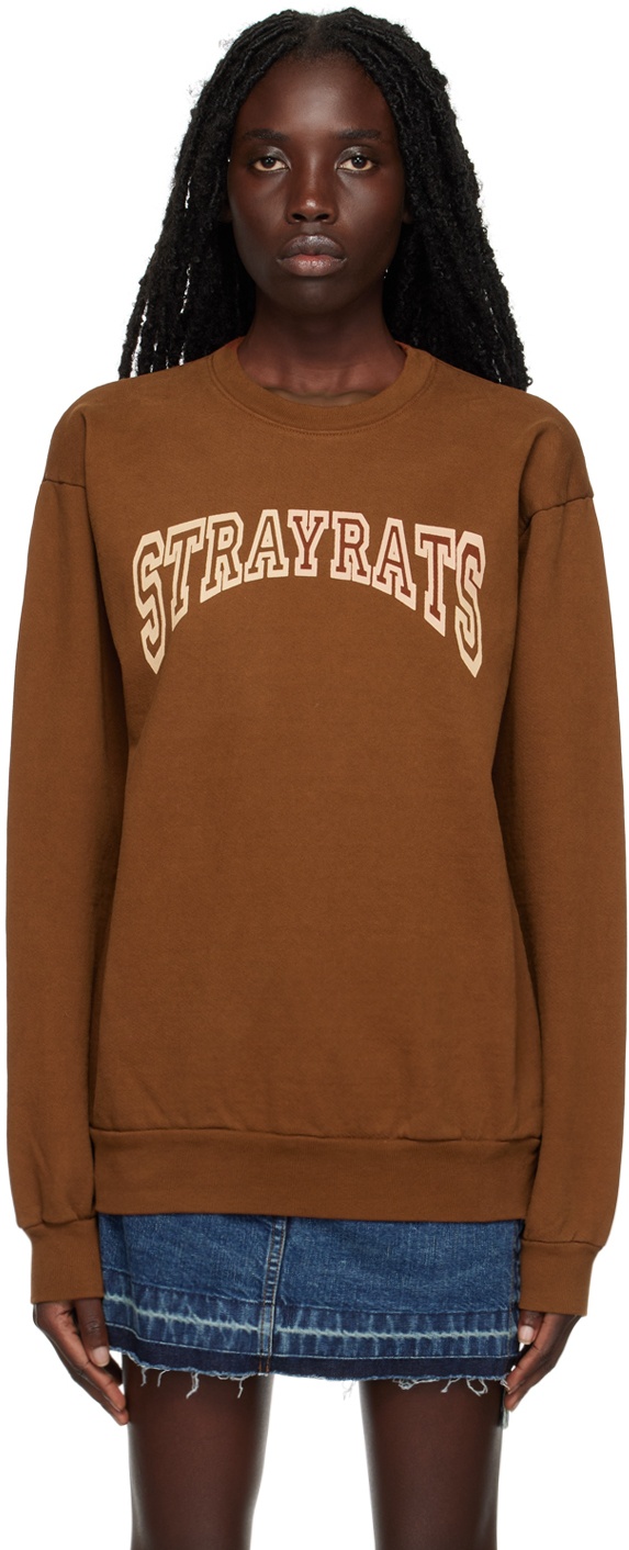 Photo: Stray Rats Brown Arch Sweatshirt