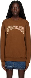 Stray Rats Brown Arch Sweatshirt
