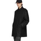 1017 ALYX 9SM Black Felt Tailored Coat