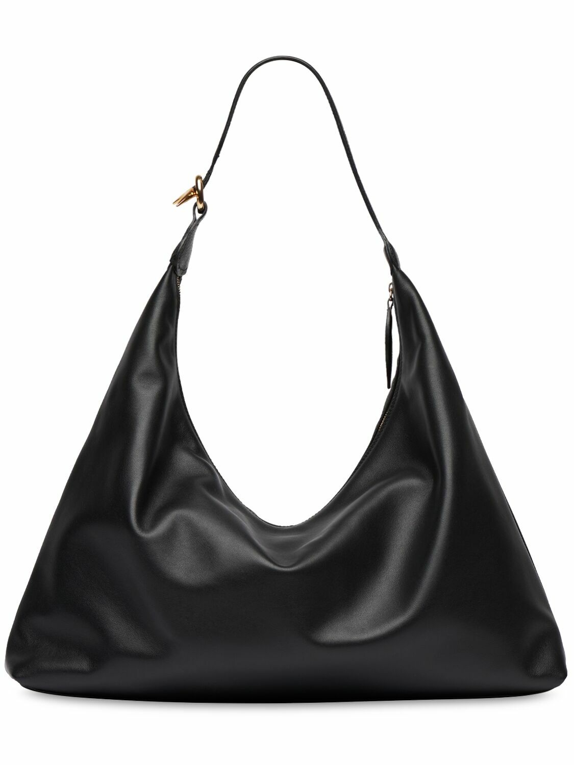 LITTLE LIFFNER Pillow Hobo Leather Tote Bag