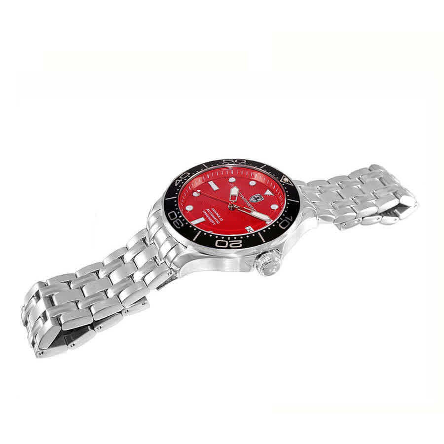 Torino Carrero Avatar Automatic Red Dial Mens Watch JC1S6161RD_BK