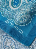 Etro - Printed Silk-Twill Pocket Square