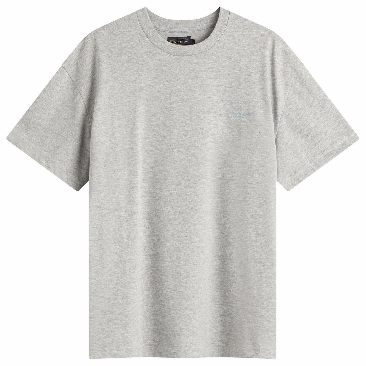 Pendleton Men's Agate Beach T-Shirt in Heather Grey/Beach Agate