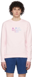 A.P.C. Pink Paolo Sweatshirt